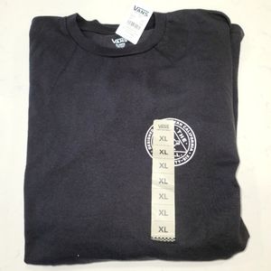 Vans Black Graphic Long Sleeve T Shirt